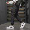 Men's Winter Thick Velvet Outdoor Pants for Seniors - Warm, Loose-Fit, Large Size.