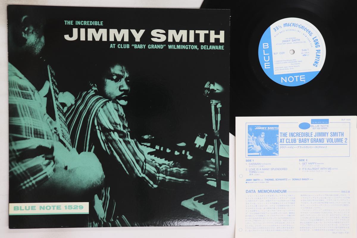 

LP Record JIMMY SMITH - At Club Baby Grand Wilmington, Dela BLP1529 BLUE NOTE 1983 Japan Jazz Used