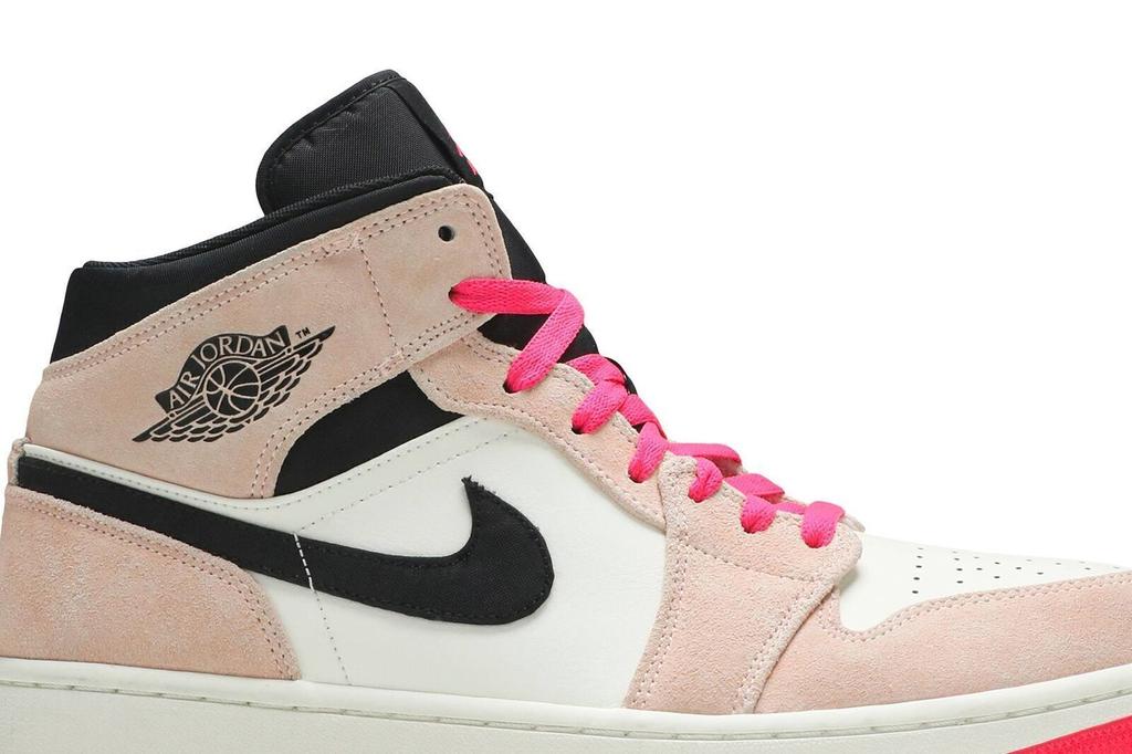Air Jordan 1 Mid SE 'Crimson Tint' 852542-801 Men's Shoes New Size