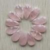 Beautiful Natural Amazon Stone long water drop cut faceted pendants for jewelry accessories making free shipping Wholesale 12pcs