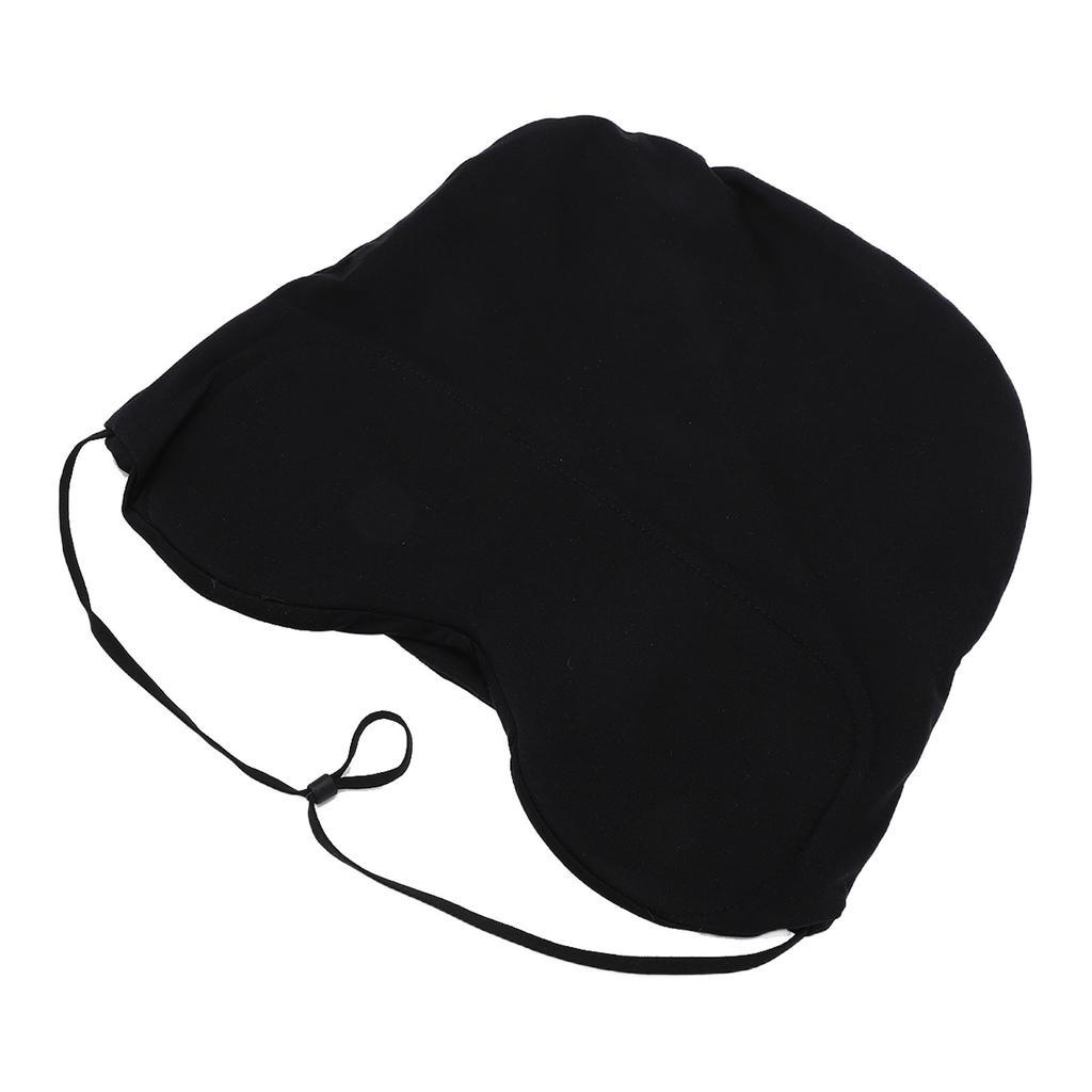 Touca de Dormir Blackout com Cobertura para Olhos Bloqueia Luz à Prova de Vento Macia Touca Blackout para Dormir ou Tirar um Cochilo para Viagem Cochilo Preto