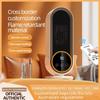 New Mini Portable Electric Heater Fan Household Desk Warm Air Blower Remote Control Timing Heater Fan