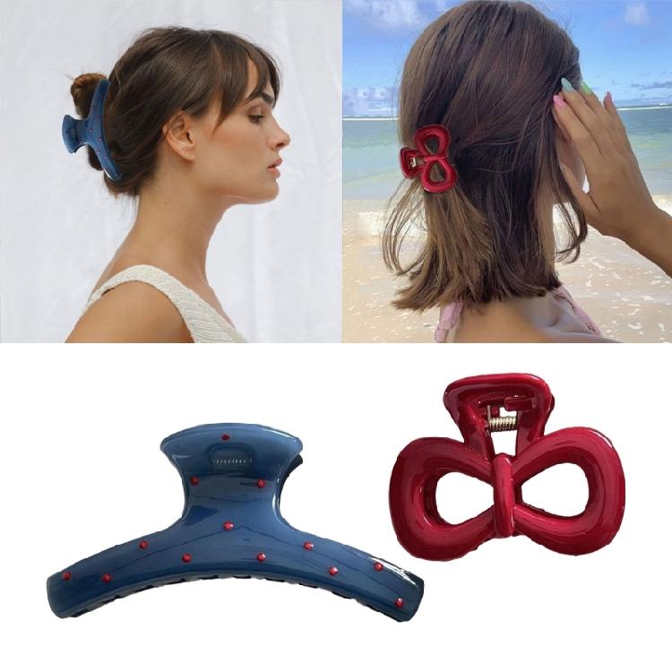 Fashionable Valentine's Day Hair Barrettes Unique Bows Clamp Hairpin Hair Clip Stylish Hair Accessory Casual Use