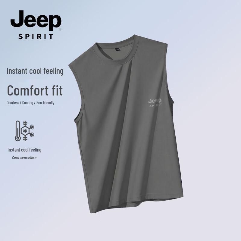 Мужская охлаждающая пике майка JEEP SPIRIT L