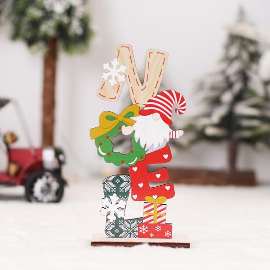 Christmas Decoration Hollow Out Elegent Style Wooden New Year Gift Reusable Party Durable Christmas Gifts Decoration For Household Decoration