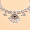 Fashion Vintage Coin Belt Golden Silvery Alloy Coins Fringed Belt Carved Flower Long Tassel Waist Chain Ethnic Style