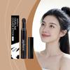 Hairline Shadow Pen Instantly Covers Thinning Roots Quick Conceal Stick with Natural Black Powder for Fast Hair Fixes