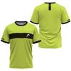 T-shirt da uomo stampata in 3D con freccia, asciugatura rapida, per sport come Tennis, Pickleball, Badminton, Moda di strada, Manica corta