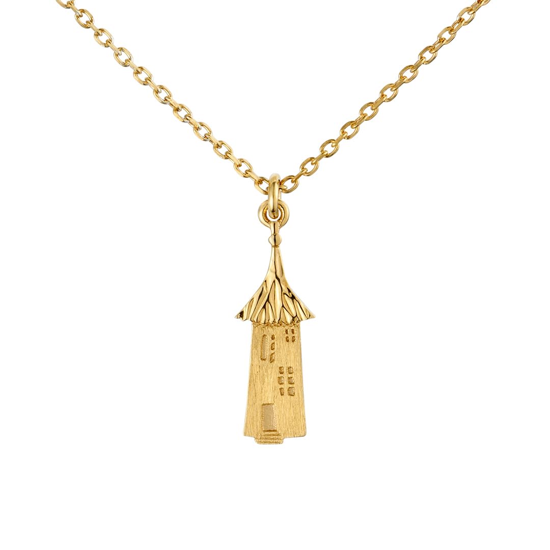 

Moomin Necklace Accessory 80th Anniversary 80 Pieces Limited Edition Moomin House Necklace Silver Gold Official MOOMIN Character Accessory Popular