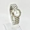 Used [New Battery] BURBERRY 11000L Ladies Watch Silver Date 19486