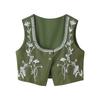 European and American Style, New Women's Clothing, Foreign Style Heavy Industry Sequined Embroidered Vest Skirt Women's Two-piece Set