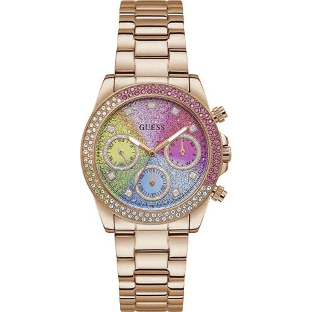 GUESS Sol Rose Gold Stainless Steel Ladies Quartz GW0483L3 розового золота