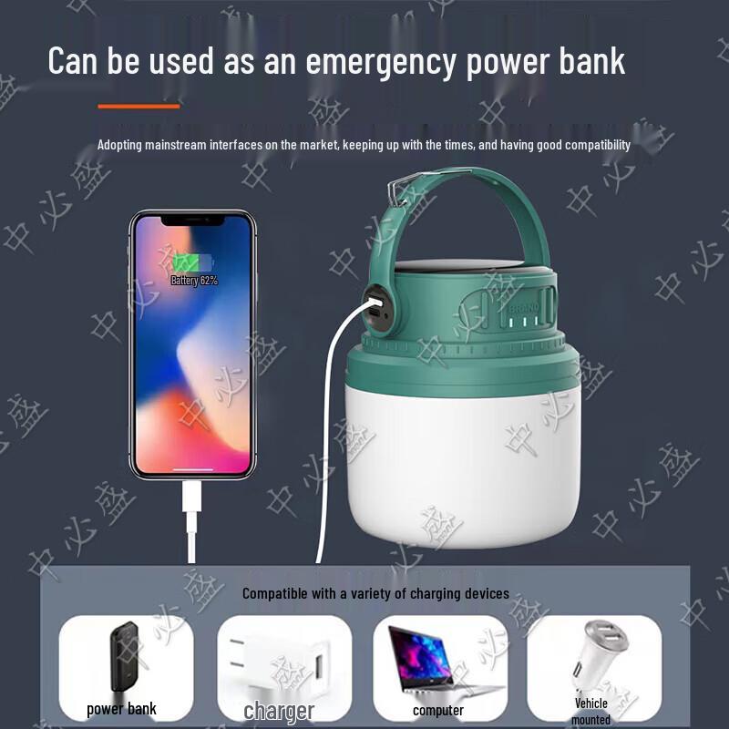 Zhong Bisheng Ultra-Bright Solar Rechargeable Outdoor Lantern