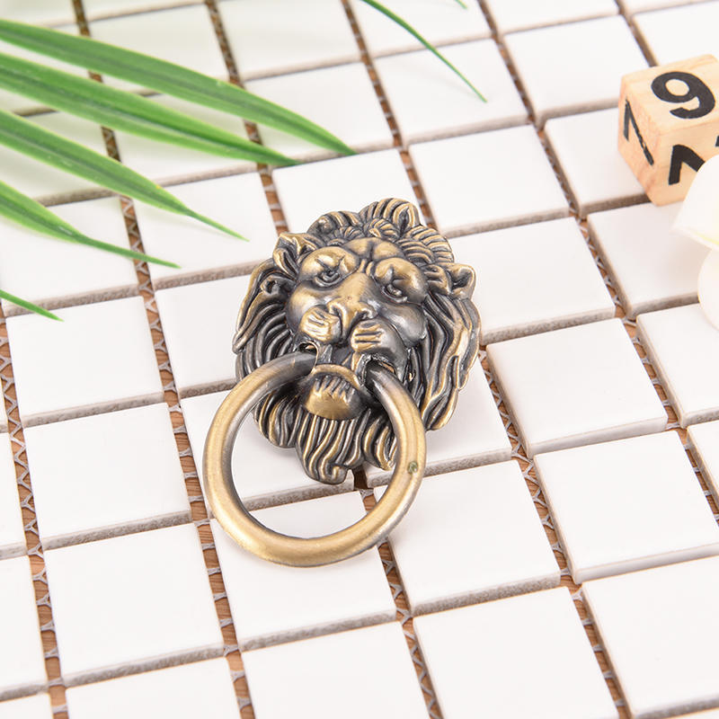 Kommodenschublade Schranktür Ring Löwenkopf Zuggriff Knauf