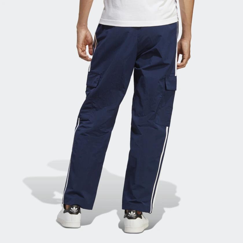 Adidas Adicolor Classics 3-Stripes Cargo Pants Night Indigo Men Streetwear HR3362