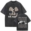 Vintage Washed Don Toliver Octane Tour 2026 Merch T Shirt Mens Rap Punk Gothic Short Sleeve Tshirt Hip Hop Loose Clothing Tees