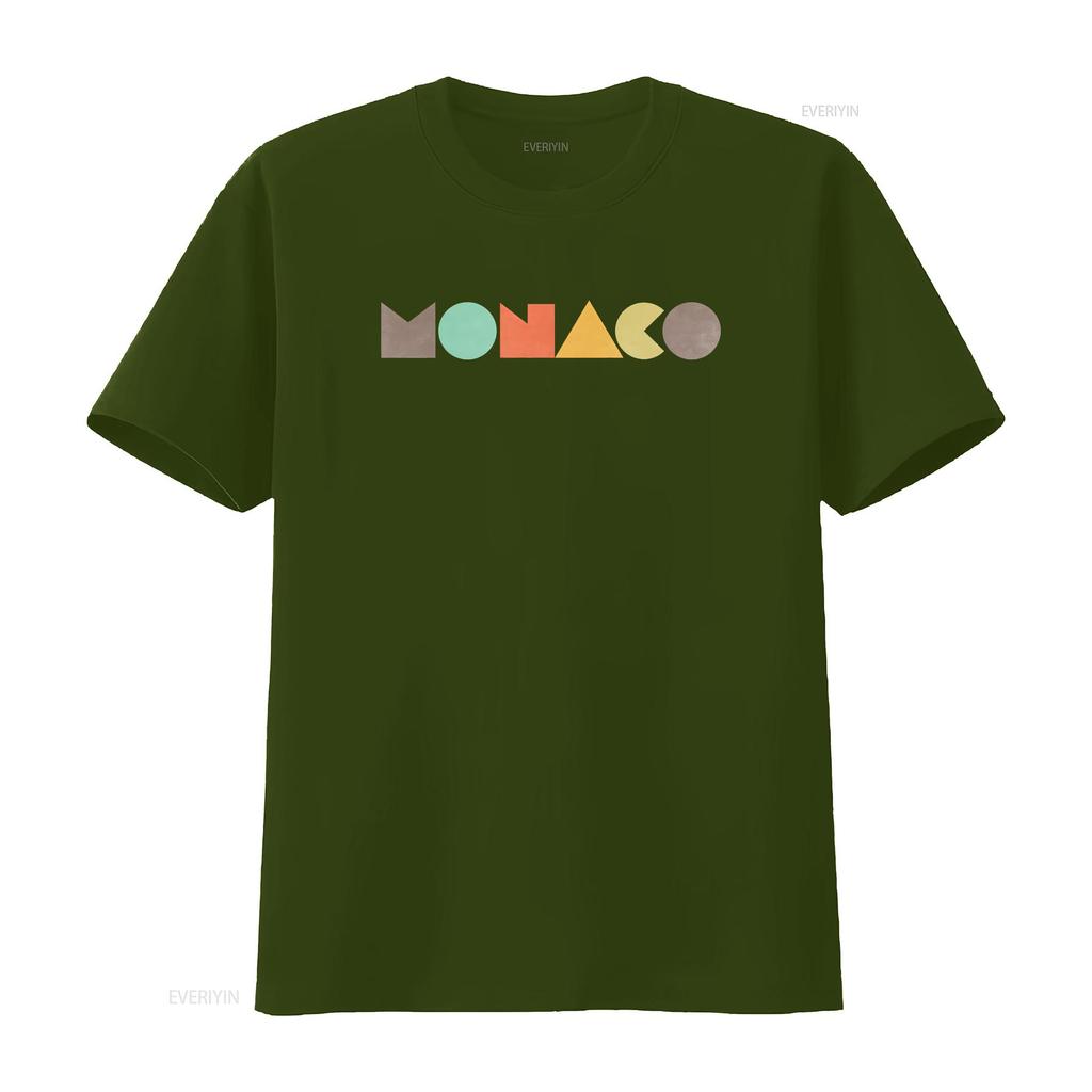 Monaco Vintage T Shirt vintage Washed streetwear fashion Breathable designer clothes Stylish Top For Everyday Wear graphic