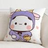 Office Living Room Home Pillowcase Kawaii Cartoon Bear Pattern Pillowcase Car Ornaments