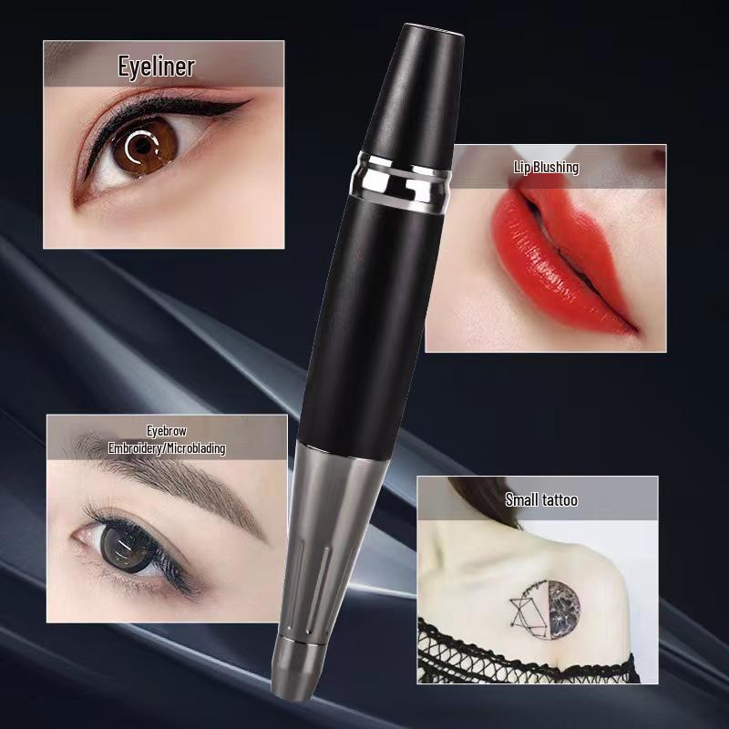 Ingenious Black Knight Microblading Machine for Eyebrows, Eyeliner, & Lips