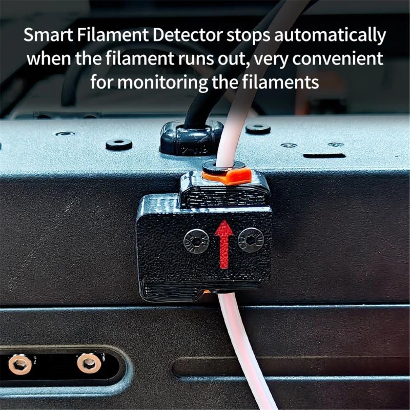 High Accuracy 3D Printer Filaments Detector Module Wide Compatibility Intelligent LED Indicators Effortless Setups