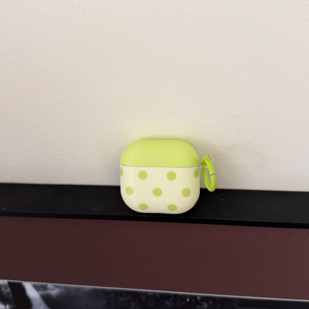 Japan and South Korea Contrasting Color Polka Dot AirpodsPro1 Earphone Case for Apple 1/1/1/1st Generation Wireless Bluetooth Case