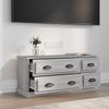 VidaXL TV Cabinet Sonoma Grey 100x35.5x45 Cm Engineered Wood 816454