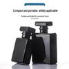 Matte Black Glass Perfume Bottle - Large Capacity, Refillable & Portable for Travel.