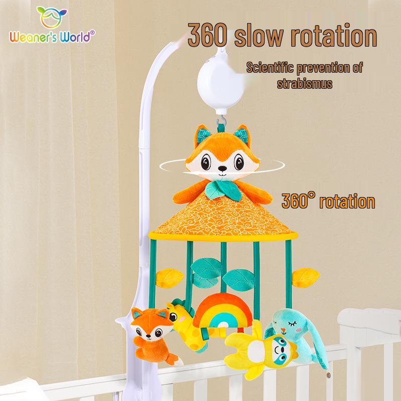 

Weaners World Colorful Hanging Umbrella Mobile - Anti-Strabismus Crib Decoration