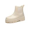 Rain Shoes Women's Waterproof Mid Sleeve Outwear Fashion Trend Versatile Jelly Rain Boots Women's Shoes