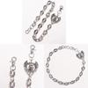 Metal Hip Chain For Men With Skull Pendant Hip Hop Style For Summer Outdoor Fashion