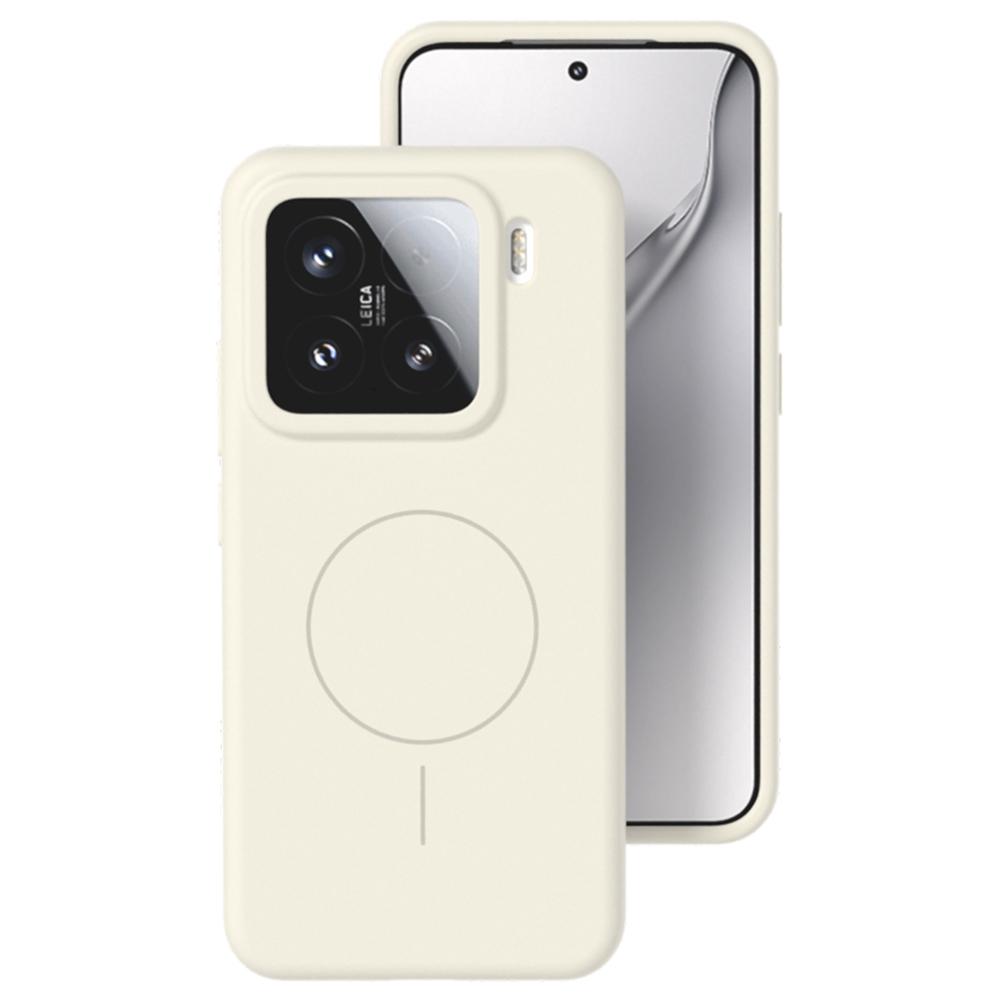 For Xiaomi 15 Pro Liquid Silicone Case Compatible with MagSafe Skin-Touch Phone Cover