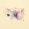 Molans 6Pcs/Set Butterfly Hairpin Hair Clips Rainbow Hairpin Duckbill Clip Hairgrip for Women Hair Accessories Headpieces