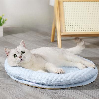 Summer Cat Ice Bean Mat Cold Cat Mattress With Cooling Bite And Scratch Resistant Pet Bed Suitable For Medium Sized Dog