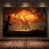 Classic Popular Game World of Warcraft Artwork Posters and Prints Canvas Painting Wall Art Picture Boy Game Room Home Decoration No Frame