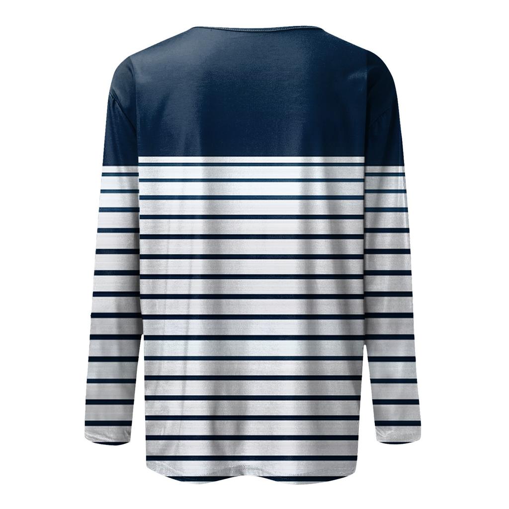 Langarmshirts für Damen, niedlicher Aufdruck, Grafik-T-Shirts, Blusen, lässig, Übergröße, Basic-Tops, Pullover