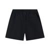 Li Ning Bestickte Figurbetonte Gerades Bein Sportshorts Damen Shorts Schwarz AKST486-2