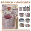 Cotton Laundry Hampers Large Capacity Women Flower Pattern Cosmetic Storage Underwear Storage Basket for Any Room Organization