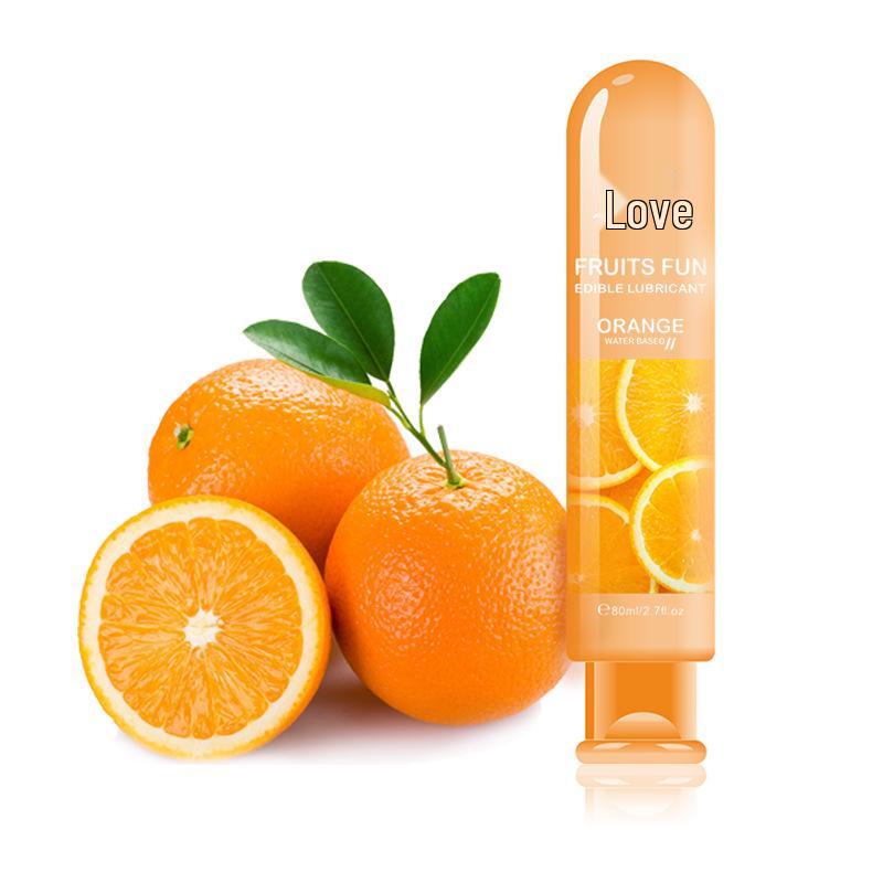 Hot Love Fruit Flavored Water-Based Lubricant Gel for Adult Intimacy