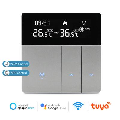 Termostato intelligente WIFI con display LCD Termostato per radiatore per riscaldamento intelligente APP e controllo vocale Regolatore di temperatura costante per interni