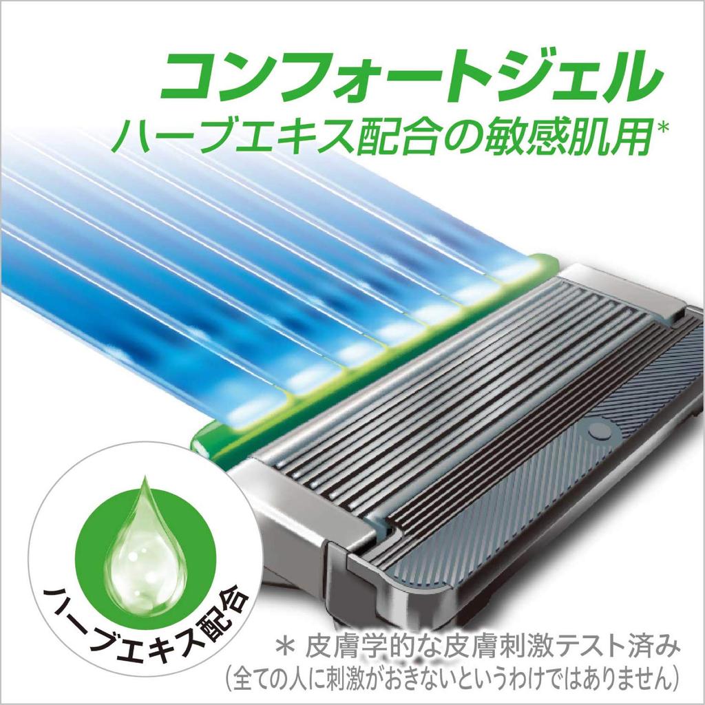 Schick Hydro 5 Custom Comfort Replacement Blades for Sensitive Skin 5 Blades Schick Razor Razor Shaving Shaving Shock Absorption Technology Skin Guard