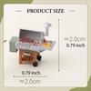 1/64 Scale Miniature Barbecue Grill Model Mini Resin Scene Props Decor for Micro