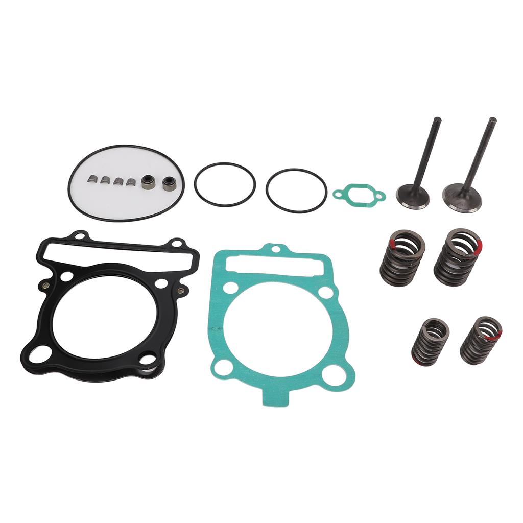 Cylinder Intake Exhaust Valve Gasket Kit ATV Accessory Replacement for Warrior 350 YFM350X 1987‑2004