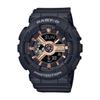 [Casio] Baby-G BA-110XRG-1AJF Women's Black & Pink Gold