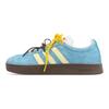 adidas Neo Lightweight Low Top Skateboard Shoes Unisex Yellow Blue HQ1802(Team116-ad)