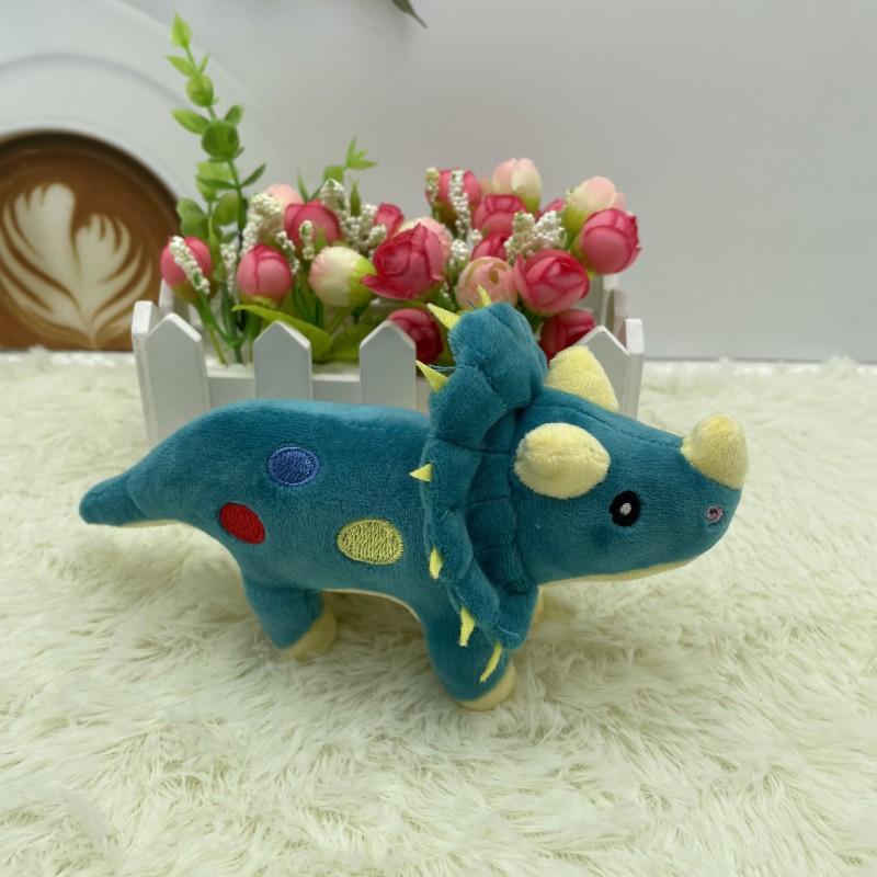 17Cm Creative Big Plush Soft Triceratops Stegosaurus Plush Toy Dinosaur Doll Stuffed Toy Kids Dinosaurs Toy Birthday Gifts