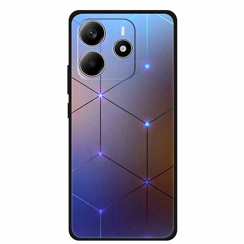 Pour Redmi Note 14 4G GLOBAL Coque Animaux Silicone Souple TPU Étuis de Téléphone Housse Arrière pour Xiaomi Redmi Note14 4G Protecteur Coque