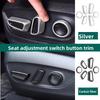 For Toyota Camry 70 XV70 2018~2026 Hybrid Car Left Right Front Seat Adjust Switch Control Button Frame Protect Cover Accessories