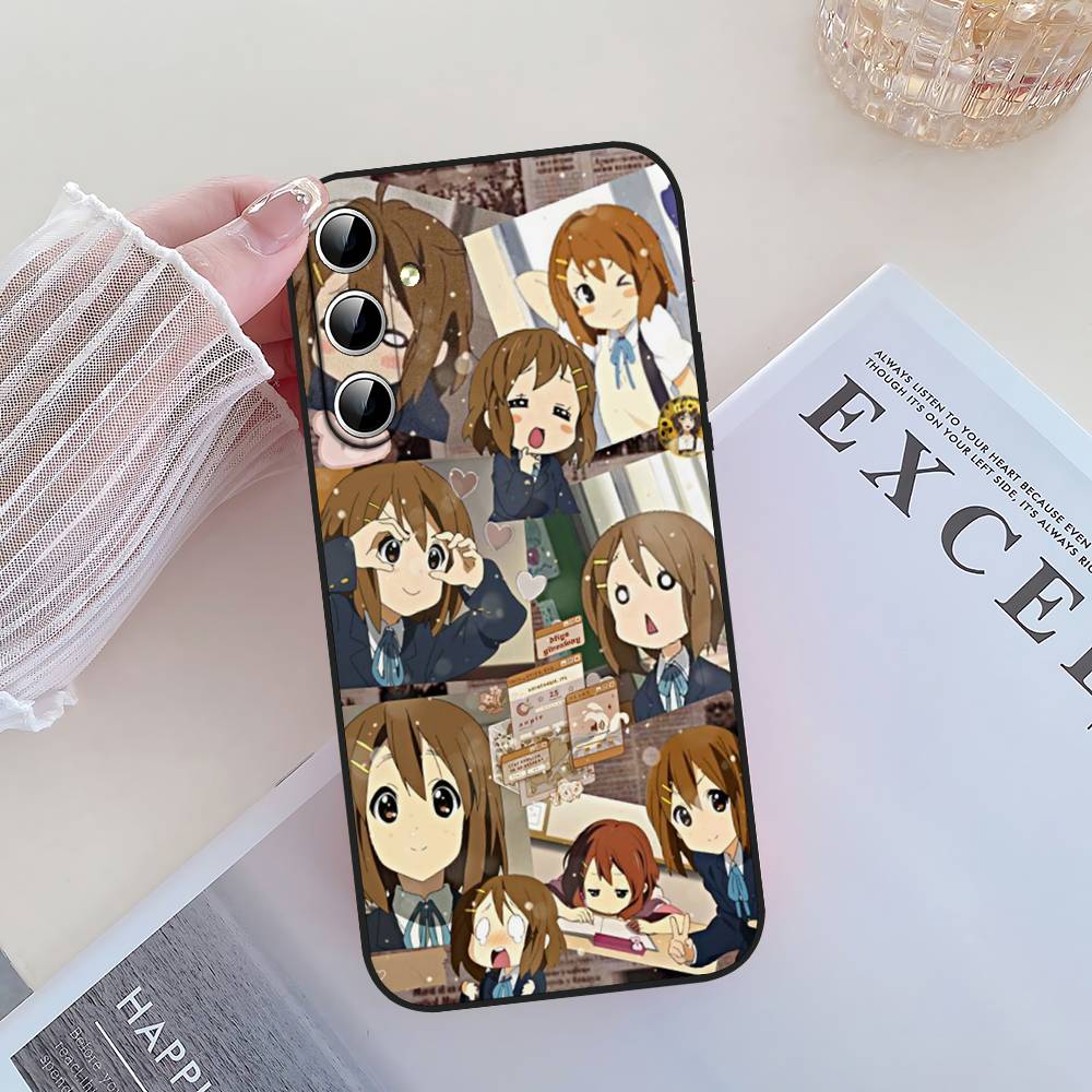 Anime K-K-ON! Phone Case For Samsung Galaxy S21 S22 S23 S24ULTRA S25ULTRA FE Ultra Plus5G A52S S26 Soft Cover