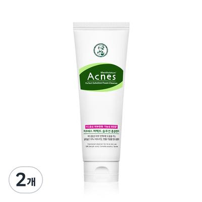 Acnes Perfect Solution Foam Cleanser, 125ml, 2 Units