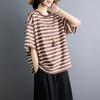 DIMANAF 2026 Summer Women Plus Size New Cotton Tees Shirt Vintage Print Short Sleeve Casual Loose Lady Tops